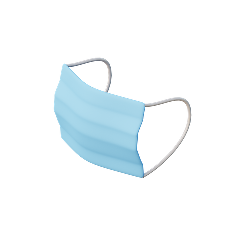 Mascarilla  3D Icon