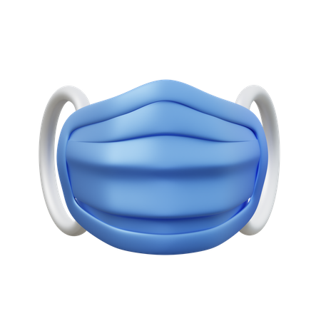 Mascarilla  3D Icon