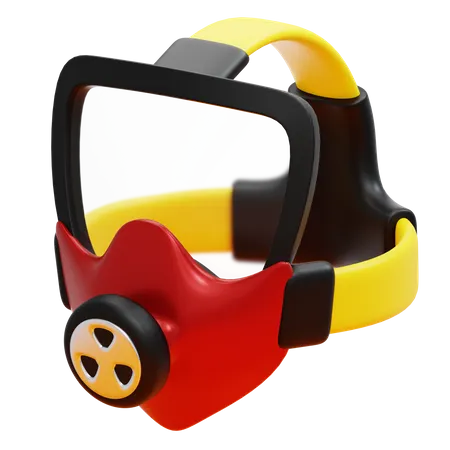 Mascarilla  3D Icon