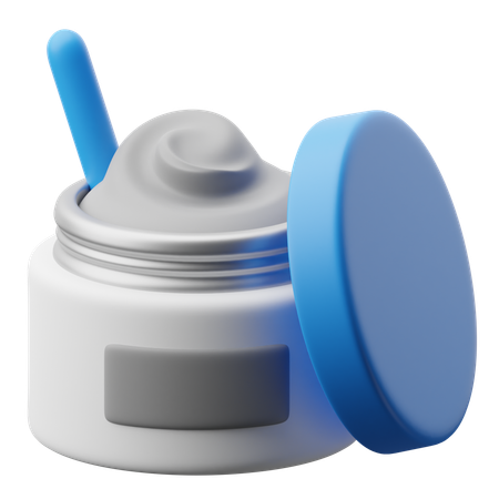 Mascarilla de arcilla  3D Icon