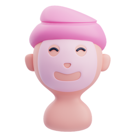 Máscara facial  3D Icon