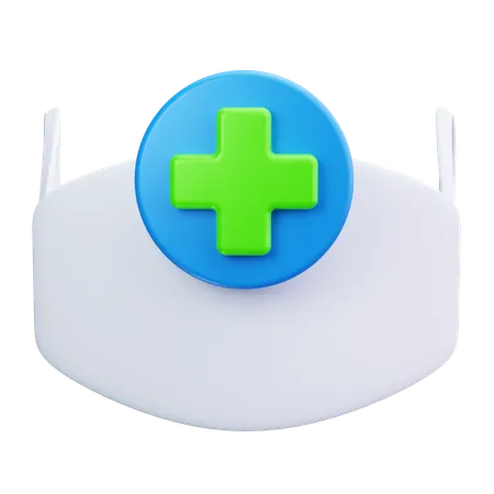 Mascara medica  3D Icon