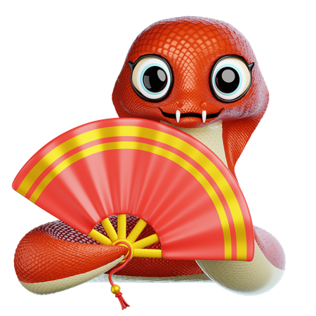 Mascota serpiente  3D Icon