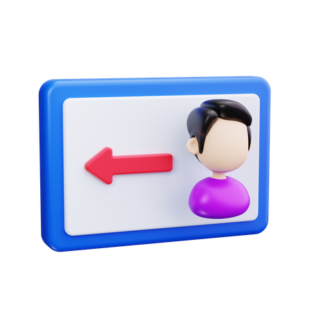 Masculino  3D Icon