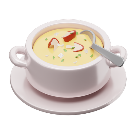 Mashed Potato  3D Icon