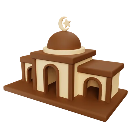 Masjid  3D Icon