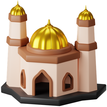 Masjid  3D Icon