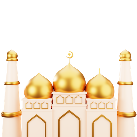 Masjid  3D Icon