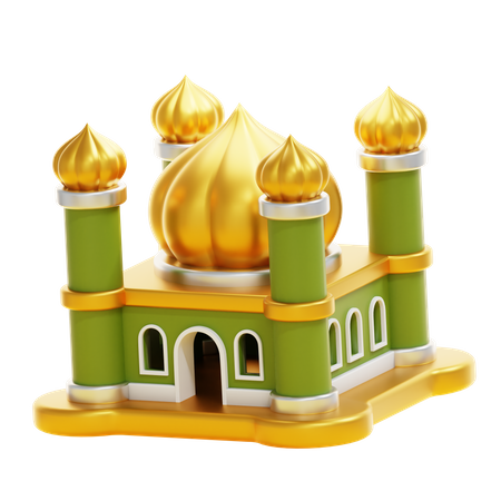 MASJID  3D Icon