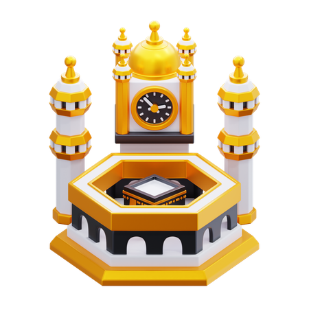 Masjid Al Haram Grand Mosque  3D Icon