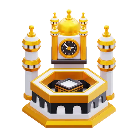 Masjid Al Haram Grand Mosque  3D Icon