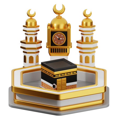 Masjidil Al Haram 3D Icon
