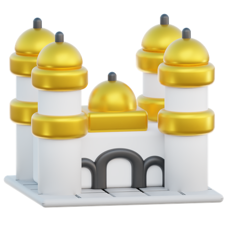 금지된 모스크  3D Icon