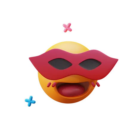 Mask 3D Icon