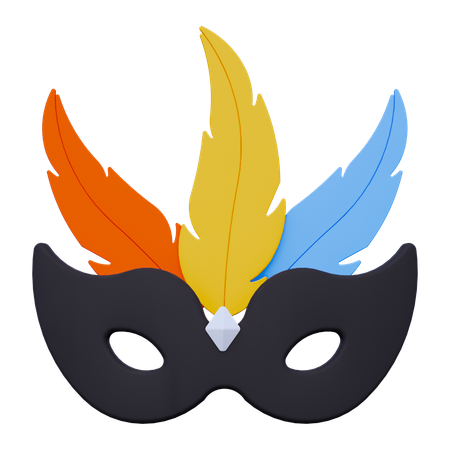 Mask Carnival  3D Icon