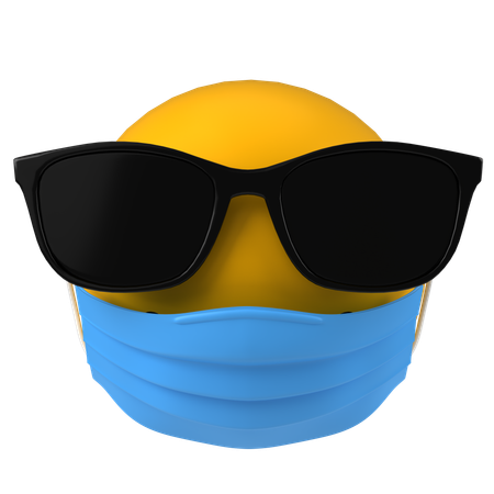 Mask Emoji  3D Icon