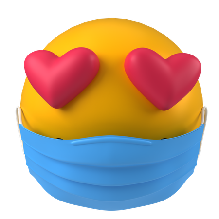 Mask Emoticon  3D Icon