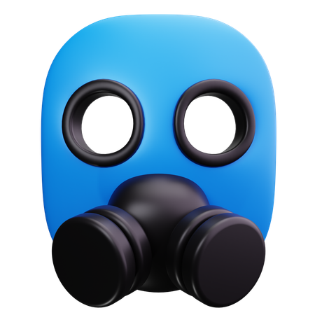 Masque à gaz  3D Icon