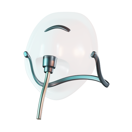 Masque d'oxygène  3D Icon