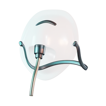 Masque d'oxygène  3D Icon