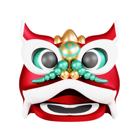 Masque chinois  3D Icon