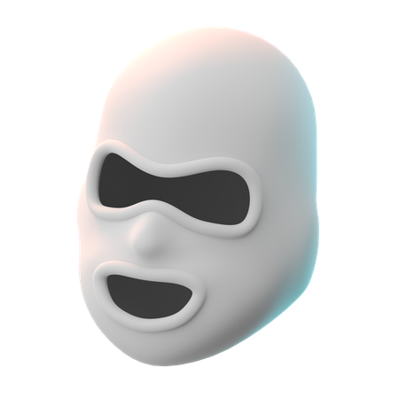Masque criminel  3D Icon