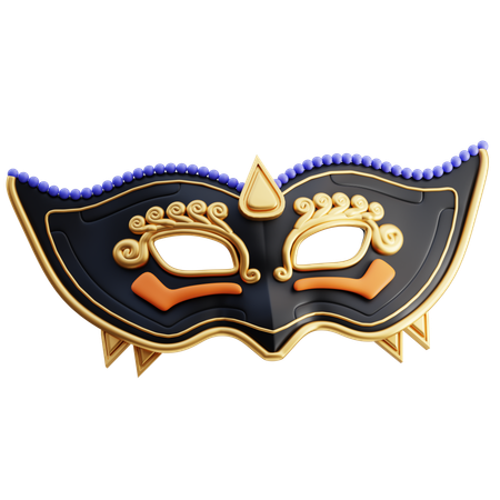 Masque de carnaval  3D Icon