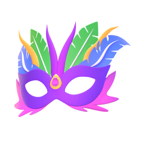 Masque de carnaval  3D Icon