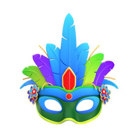 Masque de carnaval  3D Icon