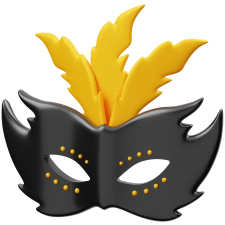 Masque de carnaval  3D Icon