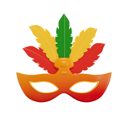 Masque de fête  3D Icon