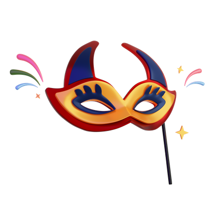 Masque de fête  3D Icon