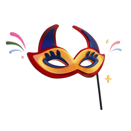 Masque de fête  3D Icon