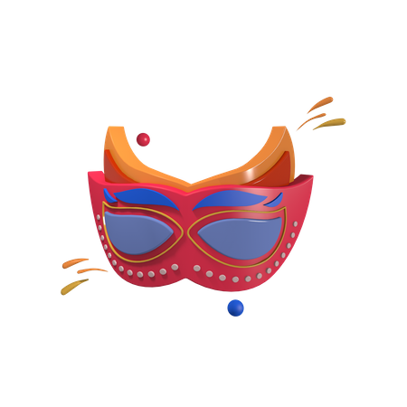 Masque de fête  3D Icon