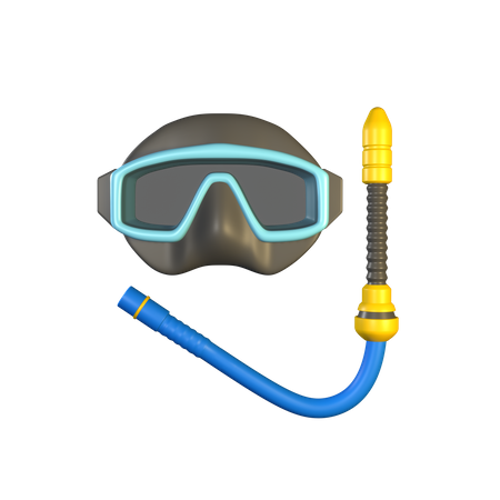 Masque de plongée sous-marine  3D Icon