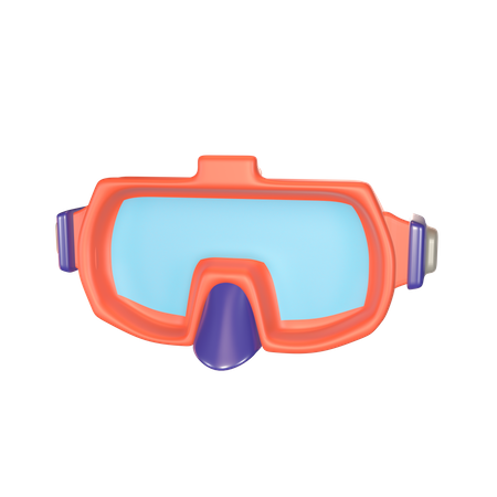 Masque de plongée sous-marine  3D Icon