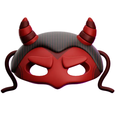 Masque de démon  3D Icon