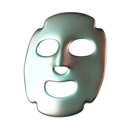 Masque en feuille  3D Icon