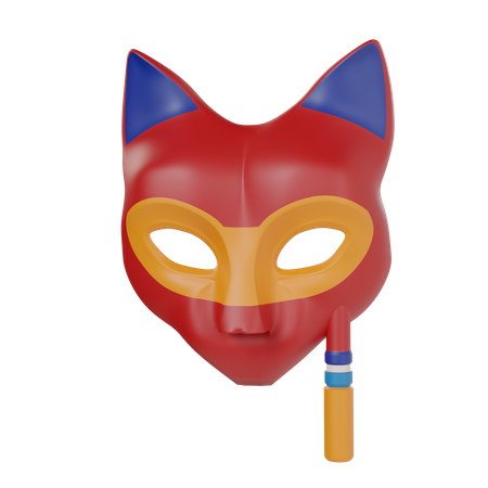 Masque fantaisie  3D Icon