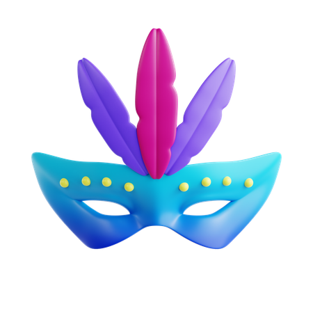 Masque de fête  3D Icon