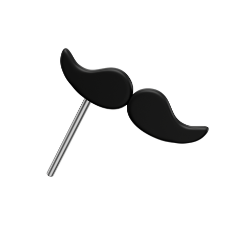 Masque de moustache  3D Icon