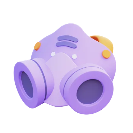 Masque nucléaire  3D Icon