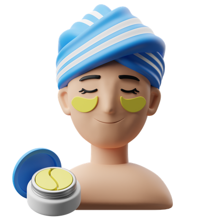 Masque pour les yeux  3D Icon