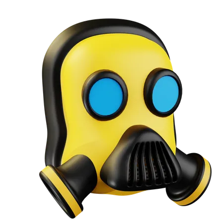 Masque respiratoire  3D Icon