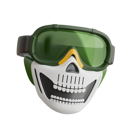 Masque respiratoire  3D Icon