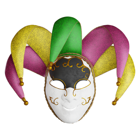 Masque vénitien  3D Icon