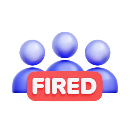 Mass Layoffs  3D Icon