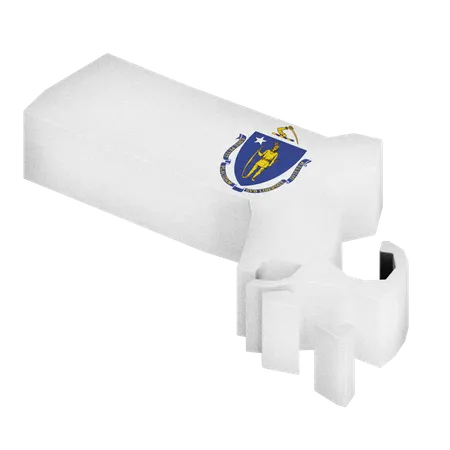 Massachusetts  3D Icon