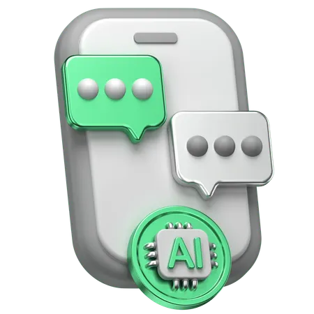 Massage Ai  3D Icon