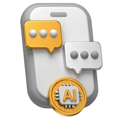 Massage Ai  3D Icon